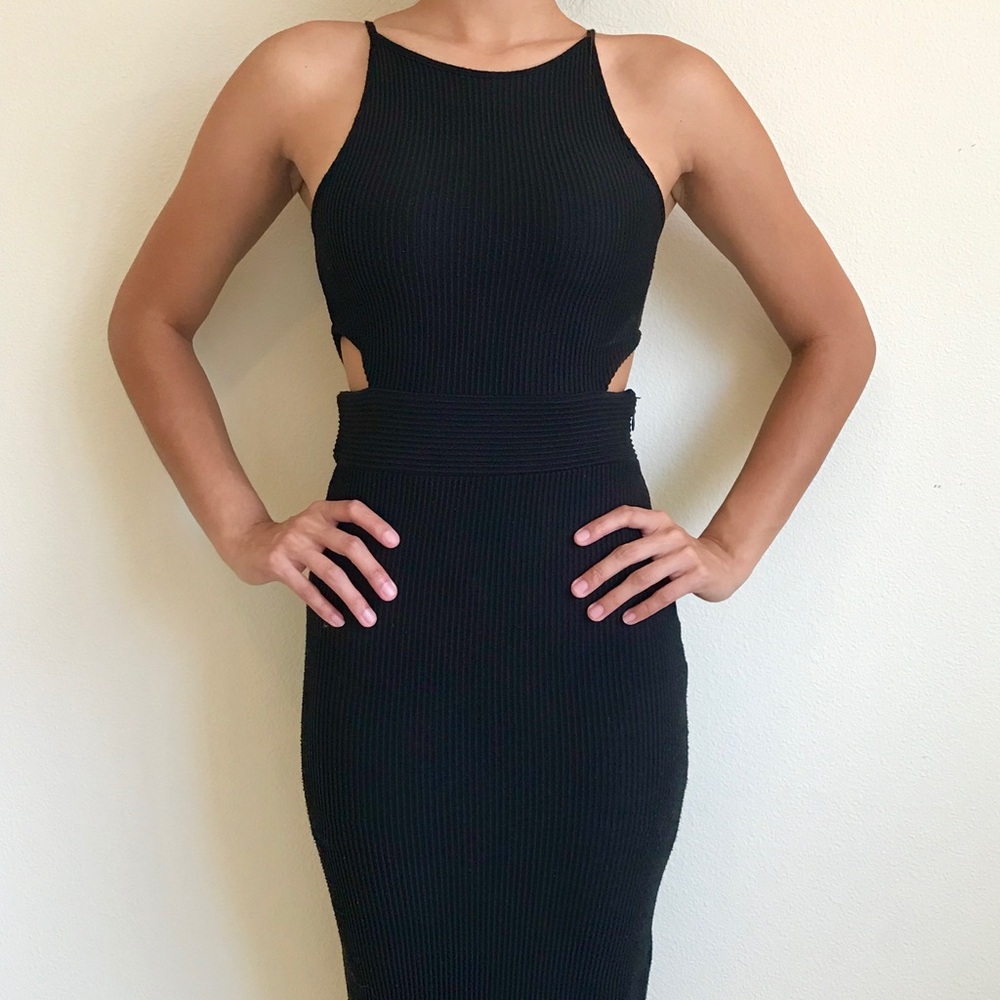 BLACK TOPSHOP FORMAL DRESS